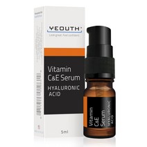 YEOUTH 비타민 C & E 세럼 히알루론산, 1개, 5ml