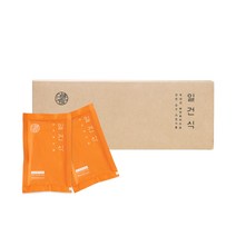 일건식 (주문폭주) 찐한다고 소문난 호박죽 같은 100% 늙은 호박즙, 100ml 60포 (벌크포장), 1box