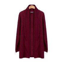 모니즈 루즈 로브 숄 가디건 CAD452