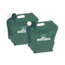 Montagna 물 탱크 물 주머니 4.3 gal(10 L) 야외 캠핑 바베큐 해양 스포츠 물 주머니 방재 비상 사용 물 저장 물 공급