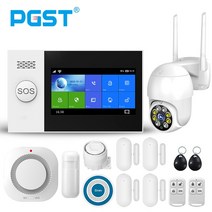 무선초인종 무선차임벨 도어벨 PGST 투야 무선 와이파이 도난 경보 GSM 홈 모션 감지 센서 앱 알렉사 지원, 71.Q - AU 플러그