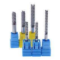 각끌기 각끌 목공 날 사각 드릴 비트 1pcs 3.175mm 4mm 6mm 8mm 카바이드 텅스텐 옥수수 커터 절단 pcb 밀링 엔드 밀 cnc 라우터 조각 기계, 3.175 x 1.9 x 10.5 x 38리터