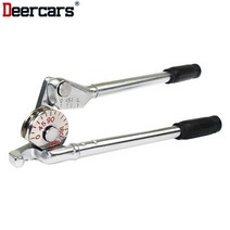 파이프 벤딩기 6mm 냉동 소프트 튜브 벤딩 도구 기계 미터법 제국 180 도 구리 알루미늄 1/4 ''핸, 02 0.25 Inch