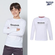 리복키즈 REEBOK 리복키즈 주니어 데일리 라운드 티셔츠 화이트
