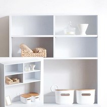 국산 주방 5칸 상부 수납장식장 그릇장 78x19x80cm, 화이트