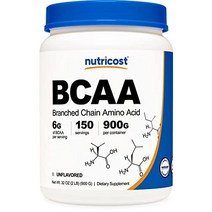 뉴트리코스트 BCAA 분말, 딸기 키위, 60인분1팩