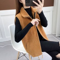 에프디 가을 겨울 여성 루즈핏 조끼