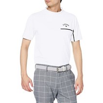 121627 캘러웨이 C22134101 남성용 반팔 목넥 셔츠(스트레치 UPF50 웨스트박스타입) 골프이너