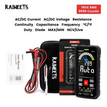 디지털멀티미터 kaiweets km601 9999 카운트 multimeter1000v 10a 테스터 미터 옴 hz 커패시턴스 rel true rms ac dc dmm