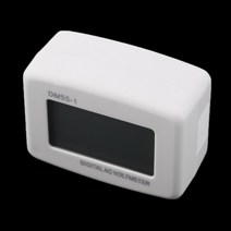 Electrical Instruments DM55-1 AC 80-300V LCD Digital Volt Meter Voltmeter US Plug Pen Voltage, 한개옵션0