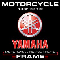 2020 야마하 바이크 번호판가드 MFMC06-2020 YAMAHA 3 LINE MOTORCYCLE Number Plate Frame, D24
