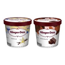 하겐다즈 하프갤런 바닐라+하프갤런 초코
