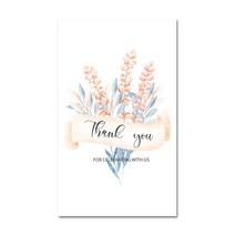 초대장 카드 30pcs 내 비즈니스 카드 지원해 주셔서 감사합니다 인사말 감사 Cardstock 자 선물 Merci, 09 30pcs