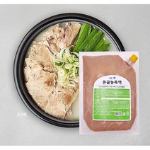 [간편한식] 국내산 돈골 농축액 엑기스 1kg 60인분 돼지국밥 감자탕 짬뽕 순대국 즉석국 돼지뼈 맛집육수 즉석국 간편조리, 1개