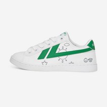 콜카 그래피티 그린 - 화이트