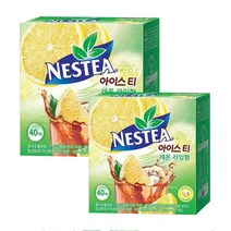네스티 자몽맛 아이스티 40T+40T, 80개입