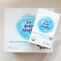 유한양행 유한 지아잔틴 눈영앙제 루테인, 60정, 7개