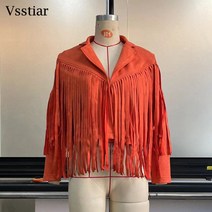 여자 자켓 디자인 가죽 재킷 여성용 오렌지 긴 턴 다운 칼라 가디건 겨울 봄 패션 코트
