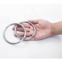 헤비 듀티 용접 라운드 링 M3-M10 부드러운 솔리드 O 304 스테인레스 스틸 해양 보트 해먹 요가 걸이식, 20 M10x60mm(1pcs)