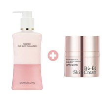 [정품] 2022 NEW DERMACURE 더마큐어마스터원샷클렌저 200ml+더마큐어베베스킨크림 러블리에디션 42g 마일드미산성클렌저 미산성클렌저 칵테일클렌저, 1세트