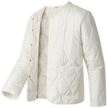 웨이브 퀄팅 오버핏 깔깔이 패딩 (RT881)