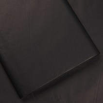 리본리에 습자지 색화지 완충재 꽃포장지 8절200장/8절400장/2절100장/2절200장, 검정색