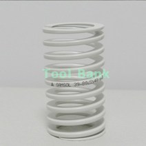 금형스프링/흰색 SR 외경 12.5파이 기장 15mm~100mm/삼솔스프링, 12.5x100