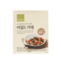 ORGA 가정식 마일드카레 300g (150gx2봉) 별식 술안주 간편식 캠핑 혼밥 자취 튀김, 27개