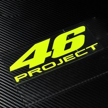 오토바이스티커 46프로젝트 발렌티노 롯시 헬멧 스티커, RO-01, M, 그린반사