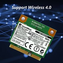 AR5B225 미니 PCIe 300M + 블루투스 4.0 WLAN Wifi 무선 네트워크 카드 데스크탑 컴퓨터 PCI-E 어댑터, 한개옵션0