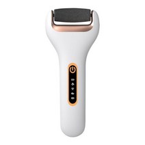 제분기 가루 분쇄기 전동 야채 다지기 전기 풋 파일 그라인더 각질 건조한 피부 굳은살 제거제 충전식 발 페디큐어 도구 하드 금이 간 관리, 하얀색