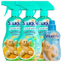 스너글 섬유탈취제 섬유향수 룸스프레이 방향제 시트러스 470ML 3개, 스너글 섬유탈취제 섬유향수 룸