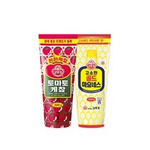 [오뚜기] 토마토 케찹 500g+골드 마요네스 500g, 없음