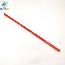 비닐피복기 오프셋 인쇄기 크기 14x14x550mm 용 1 조각 빨간색 폴라 커팅 스틱, 한개옵션0