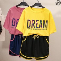 베베퀸즈 드림뉴 여성용 반팔 트레이닝복 세트