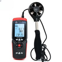 디지털 풍향계 풍속계 휴대용 전자식 바람 관측 도구, 상세 페이지 참고, 풍속/풍량/풍량/온도 측정/USB 컴퓨터 통신