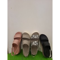 크록스 정품 NC고잔 여성 부르클린 로우 웨지 샌들 206453 여성 크록스 샌들!!