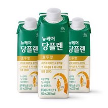 웰라이프 영양보충 뉴케어 당플랜 호두맛 200mlx30팩 1박스 (스마일팩) 고단백 간식 노인식 영양균형식 체중조절, 26set