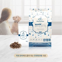 강아지 피부병 저알러지 피모관리용 무곡물 습식사료 식탐 개밥 애견 성견