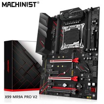메인보드 컴퓨터 마더보드 MACHINIST MR9A Pro V2 X99 마더보드 지원 LG 호환 호환A 20113 인텔 제온 E5 V, 단일옵션