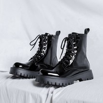 Z3JC 첼시 가죽 부츠 남성 키높이 트렌드 라이더 남성 부츠