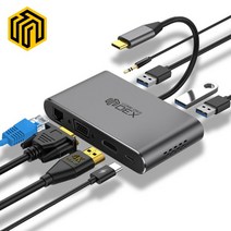 씽크웨이 CORE D53 DEX 8포트 USB 3.0 허브 Type C