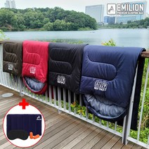 에밀리온 액티브 캠핑 침낭 이불, NEW 액티브 카키브라운