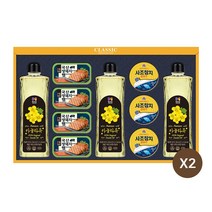 목우촌 햄 참치 통조림 식용유 각 3 LG 맛있는 햄복합 46호 설 선물세트, 2개