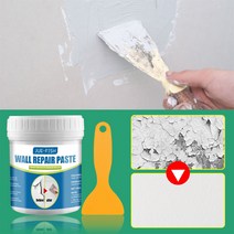 벽면 수리 석고 벽 크림 페이스트 100g 구멍 균열 하우스 도구를 빠르고 쉽게 채움, 한개옵션0