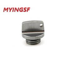 가드 엔진 오일 필러 스크류 캡 혼다 MSX 125 GROM/SF CMX 300/500 Rebel NC700 S/X/D CBR600F 오토바이 액, 07 Grey