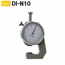 다이얼 두께게이지 두께측정 캘리퍼스 0-10mm DI-N10, 단품