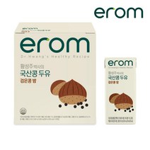 이롬 국산콩두유 무가당 140ml 48팩, 이롬 황성주 국산콩두유 검은콩 밤 190ml 32팩