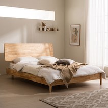 [삼익가구]플로우 원목 침대 슈퍼싱글 퀸, 01.침대프레임 (매트제외)