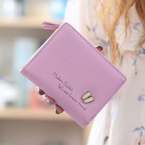 이뿌니 모던래빗반지갑 여성반지갑 동전지갑 학생지갑